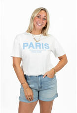 21Jewelz T-shirt Paris - wit/blauw
