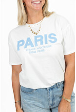 21Jewelz T-shirt Paris - wit/blauw