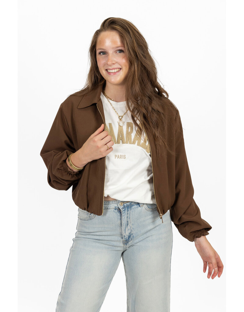 21Jewelz Cropped bomberjasje