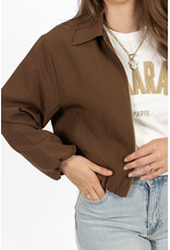 21Jewelz Cropped bomberjasje