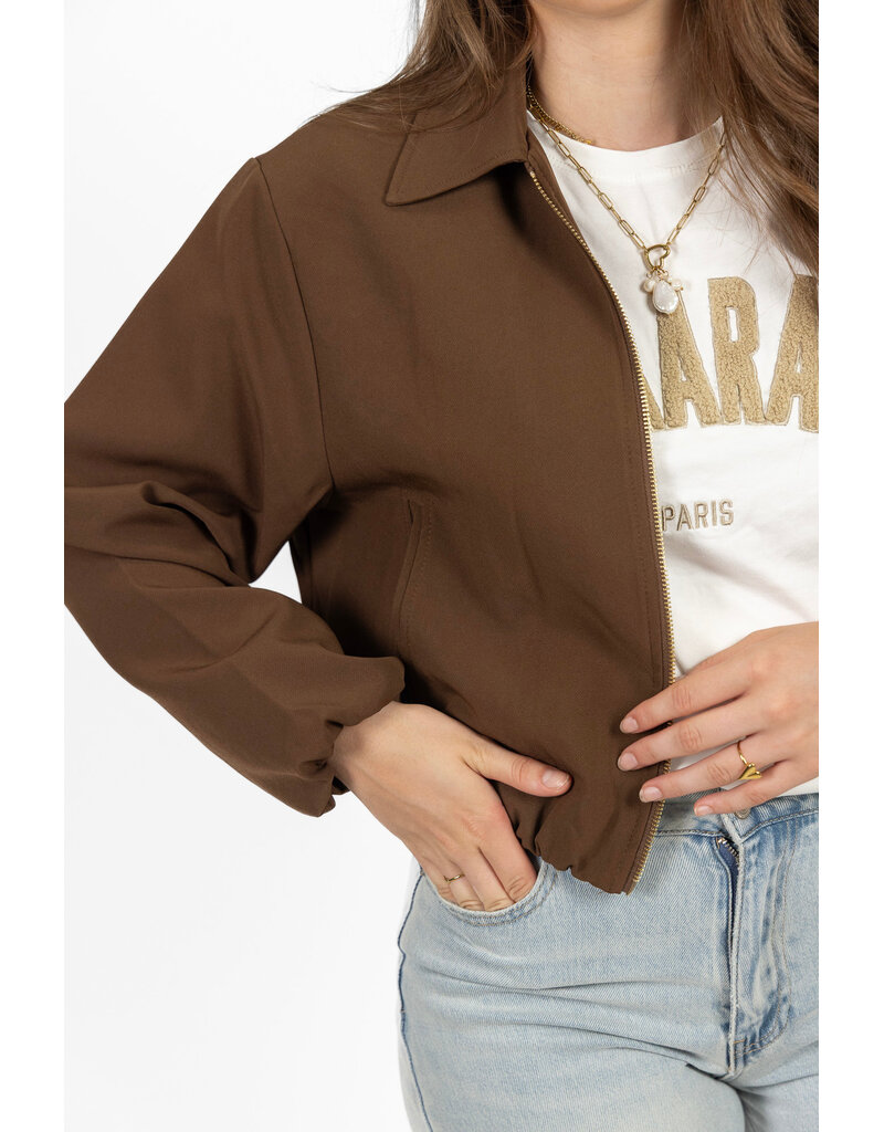 21Jewelz Cropped bomberjasje