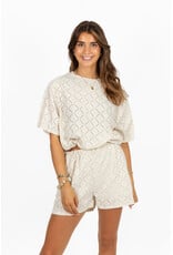 21Jewelz Co ord set met patroon - ecru