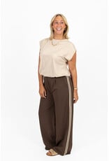 21Jewelz Pantalon met streep - bruin