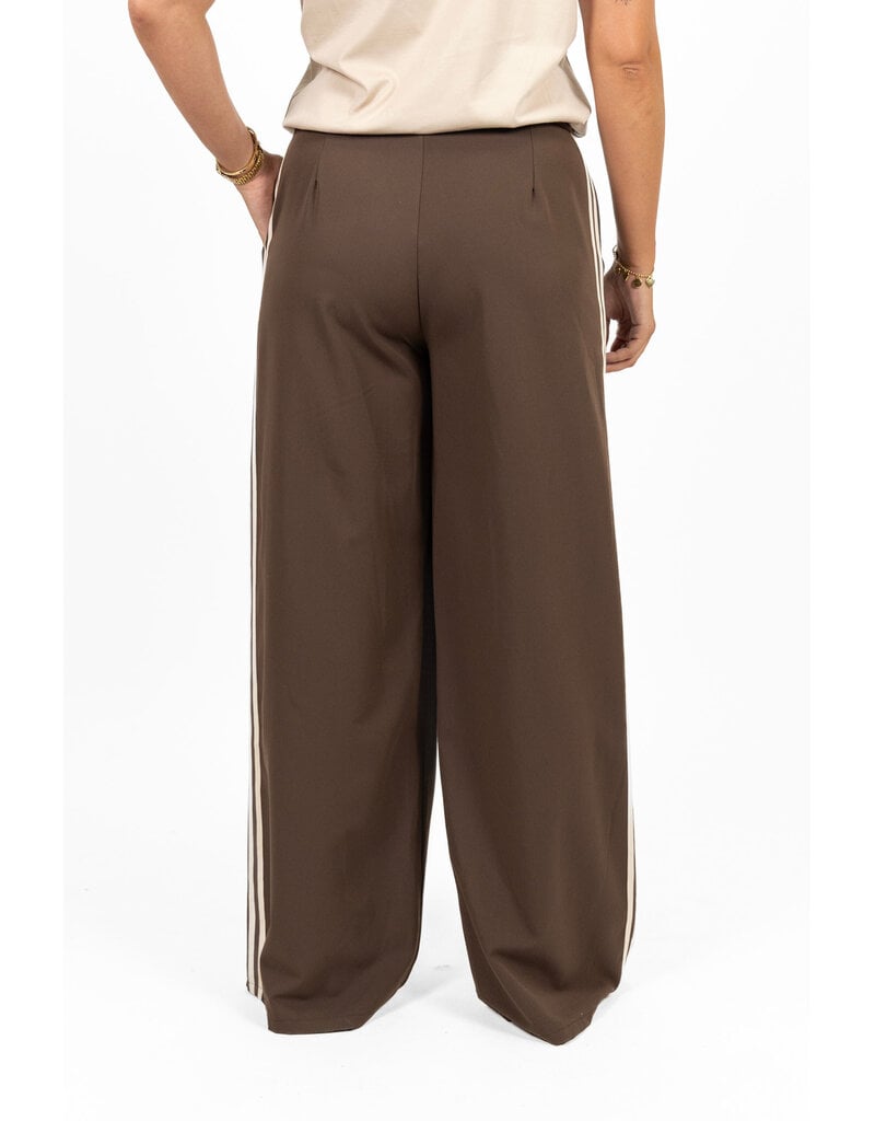 21Jewelz Pantalon met streep - bruin