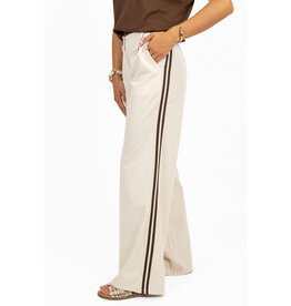 21Jewelz Pantalon met streep - beige