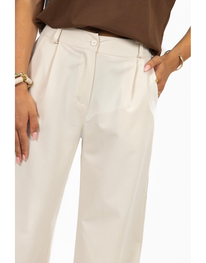 21Jewelz Pantalon met streep - beige