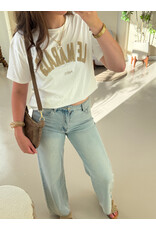 21Jewelz T-shirt Le Marais - wit/taupe