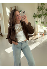 21Jewelz Cropped bomberjasje