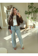 21Jewelz Cropped bomberjasje