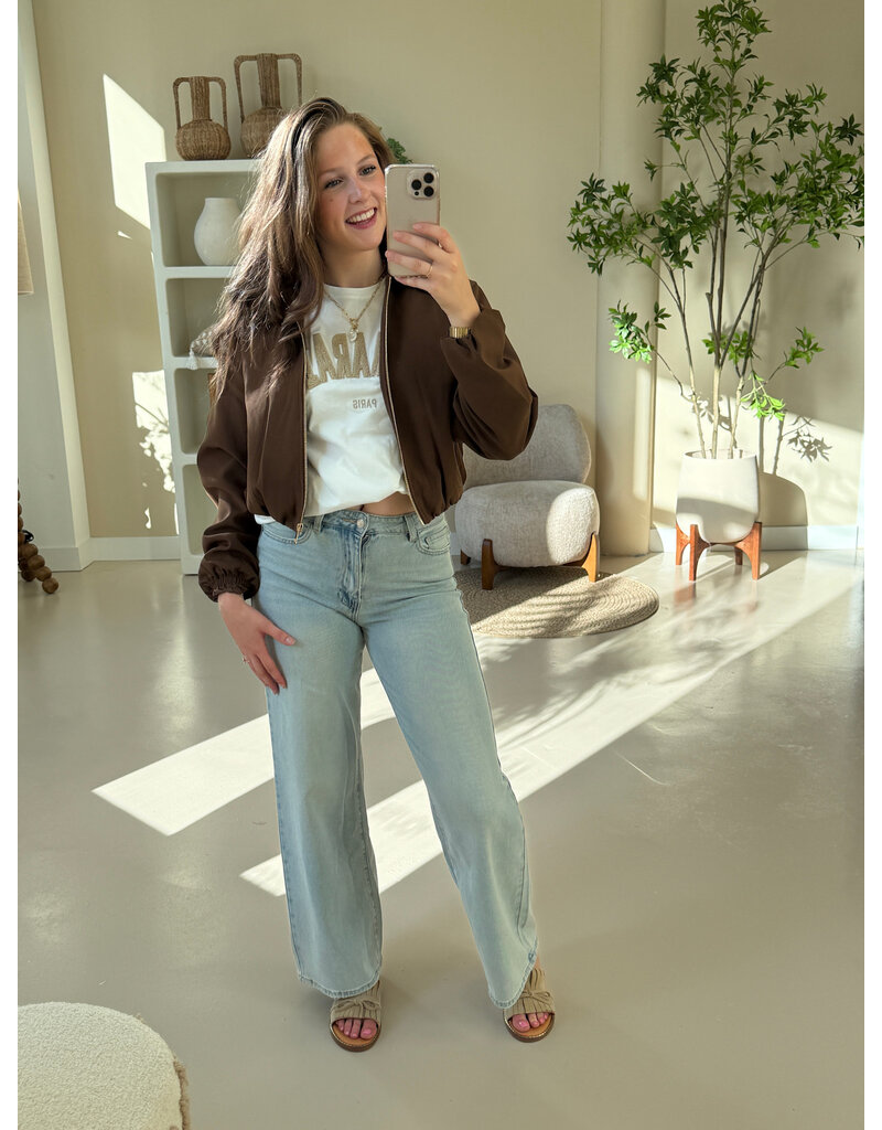 21Jewelz Cropped bomberjasje