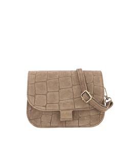 21Jewelz Casual tas - croco taupe