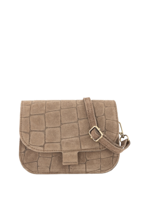 21Jewelz Casual tas - croco taupe