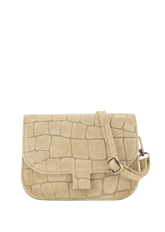 21Jewelz Casual tas - croco beige