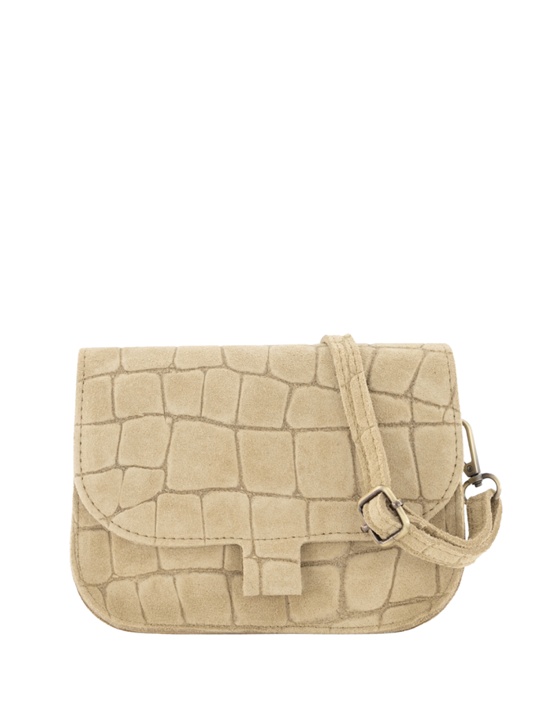 21Jewelz Casual tas - croco beige