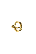21Jewelz Ring met organische vorm - goud