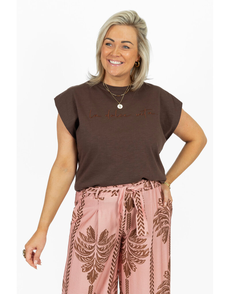 21Jewelz Top La dolce vita - bruin