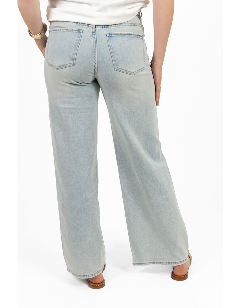 21Jewelz Basic stretch wide leg jeans super stretch