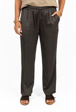 21Jewelz Satijn-look pantalon met koordje - bruin
