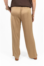 21Jewelz Satijn-look pantalon met koordje - beige