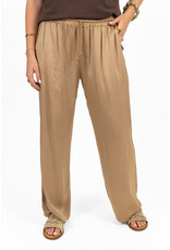 21Jewelz Satijn-look pantalon met koordje - beige