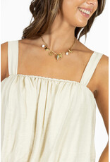 21Jewelz Top met pofeffect - ecru
