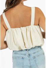 21Jewelz Top met pofeffect - ecru