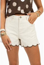 21Jewelz Shortje met zigzag zoom - ecru