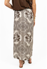 21Jewelz Wikkelrok met zomerse print - ecru