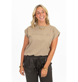 21Jewelz Top La dolce vita - beige