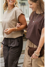 21Jewelz Top La dolce vita - beige