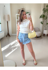 21Jewelz Basic zomer top - wit