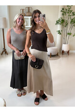 21Jewelz Glitter top met v-hals - bruin