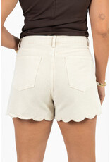 21Jewelz Shortje met zigzag zoom - ecru