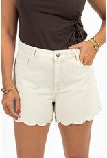 21Jewelz Shortje met zigzag zoom - ecru