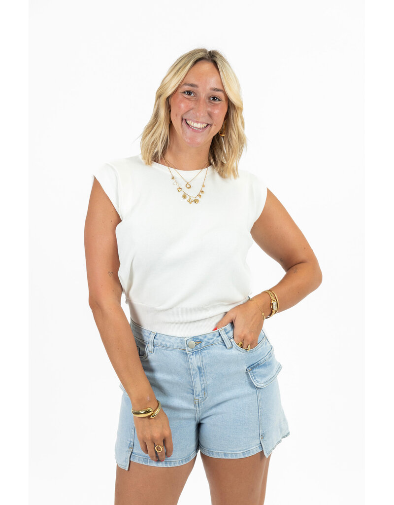 21Jewelz Short met zakken - lichtblauw