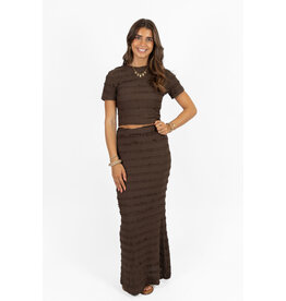 21Jewelz Zomer co-ord set - bruin