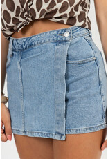 21Jewelz Overslag short met naad - blauw