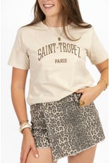21Jewelz T-shirt Saint-Tropez - beige/bruin
