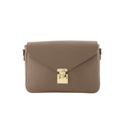 21Jewelz Effen tas met gouden sluiting - taupe