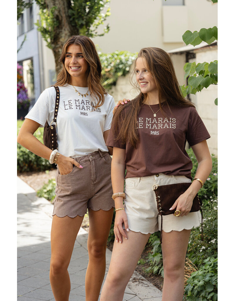 21Jewelz Le Marais t-shirt - bruin