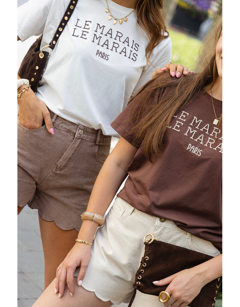 21Jewelz Le Marais t-shirt - wit