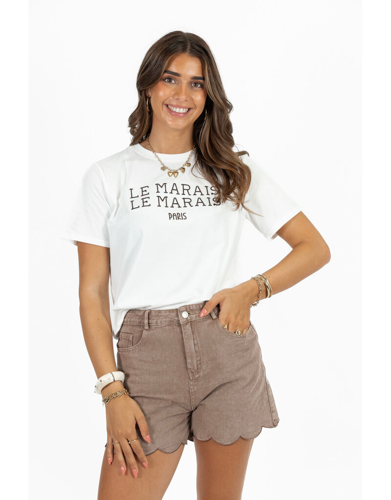 21Jewelz Le Marais t-shirt - wit