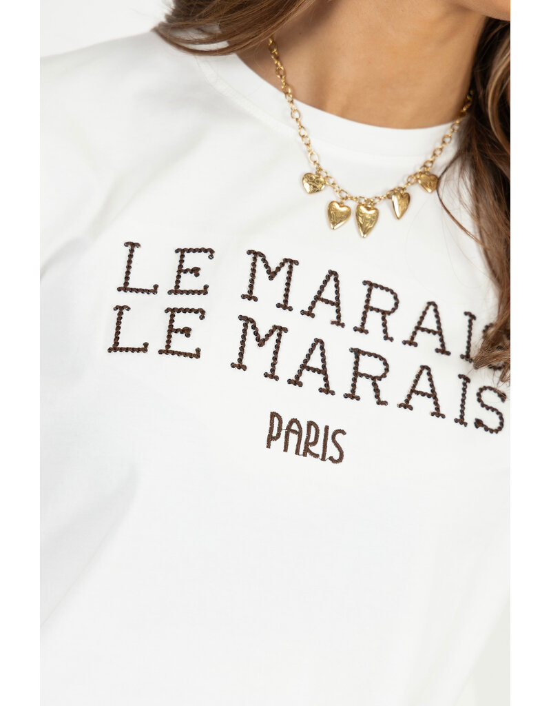 21Jewelz Le Marais t-shirt - wit