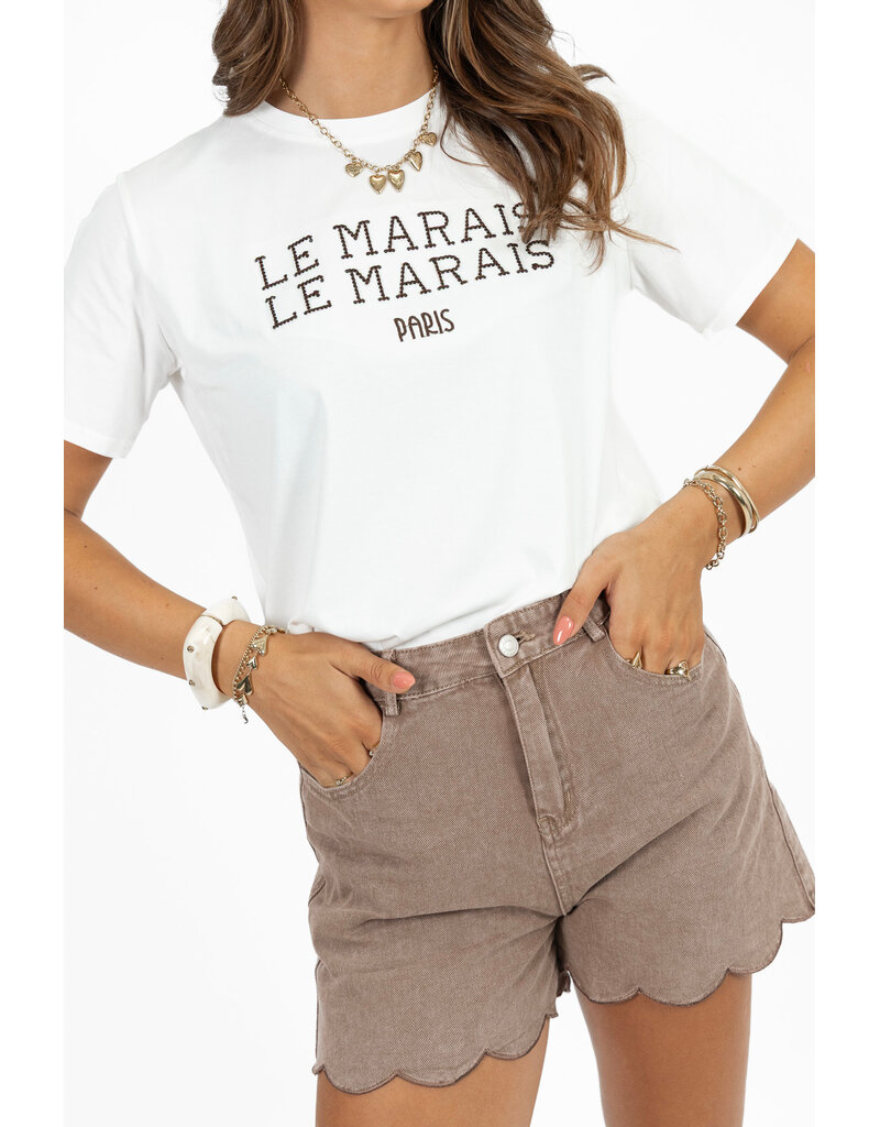 21Jewelz Le Marais t-shirt - wit