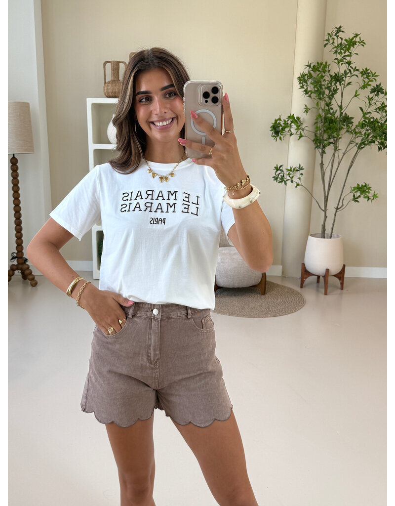 21Jewelz Le Marais t-shirt - wit
