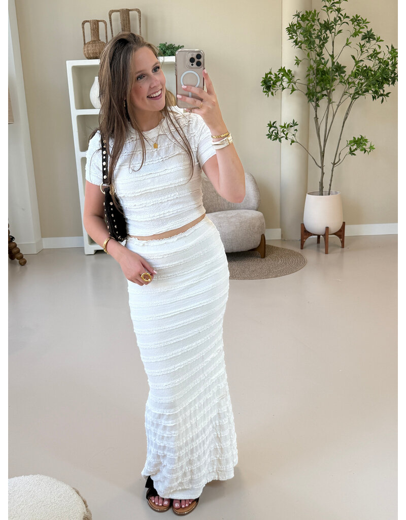 21Jewelz Zomer co-ord set - ecru