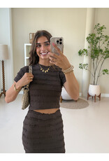 21Jewelz Zomer co-ord set - bruin