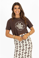21Jewelz La dolce vita shirt - bruin/ecru
