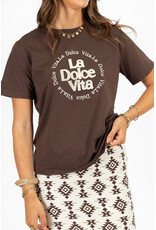 21Jewelz La dolce vita shirt - bruin/ecru