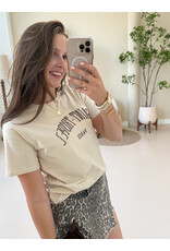 21Jewelz T-shirt Saint-Tropez - beige/bruin